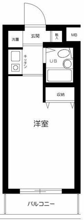 上板橋駅 徒歩9分 1階の物件間取画像